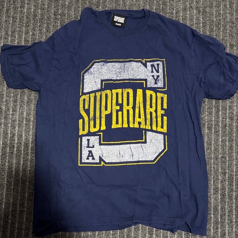Men's Navy Blue Graphic Tee